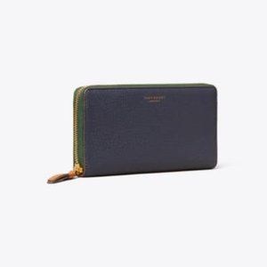 NWT Tory Burch color block continental wallet